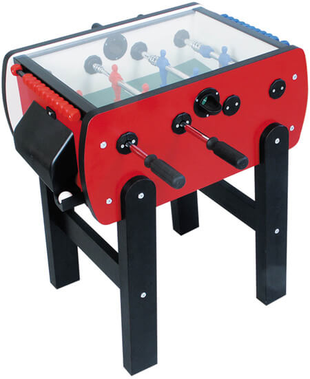 The Roby Sport mini foosball table.