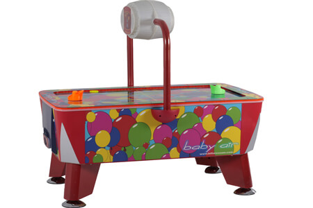 The SAM Baby 5ft air hockey table.