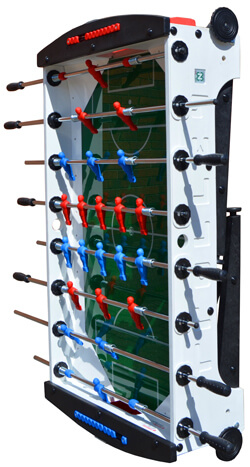 The Storm Trolley folding football table.