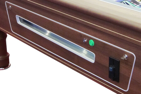 An electronic pool table mech.