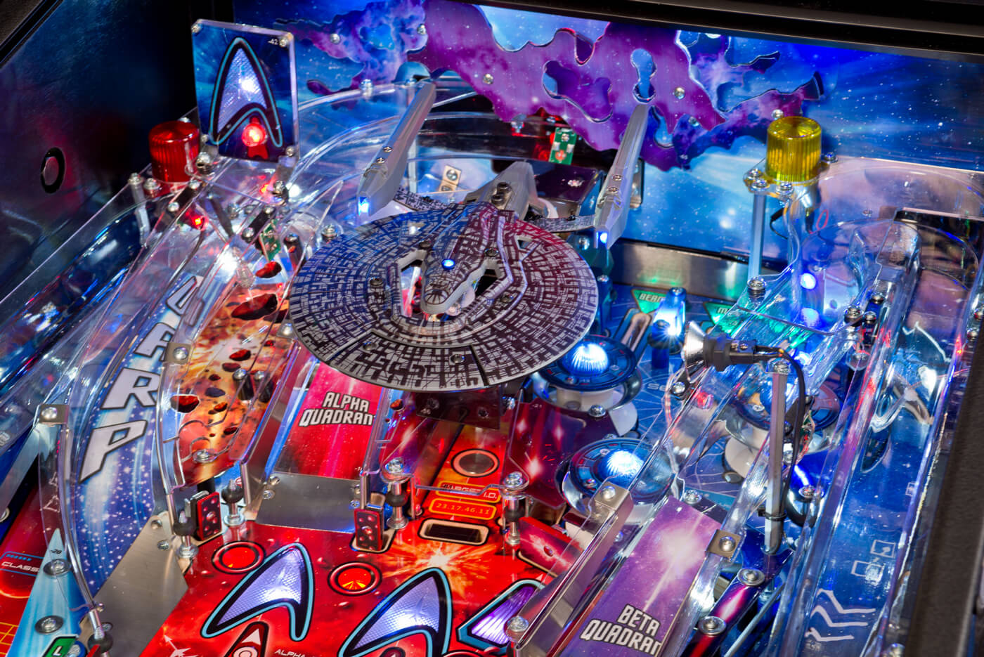 The Star Trek pinball machine.