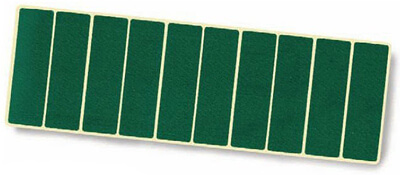 Cloth plasters for pool table repairs.