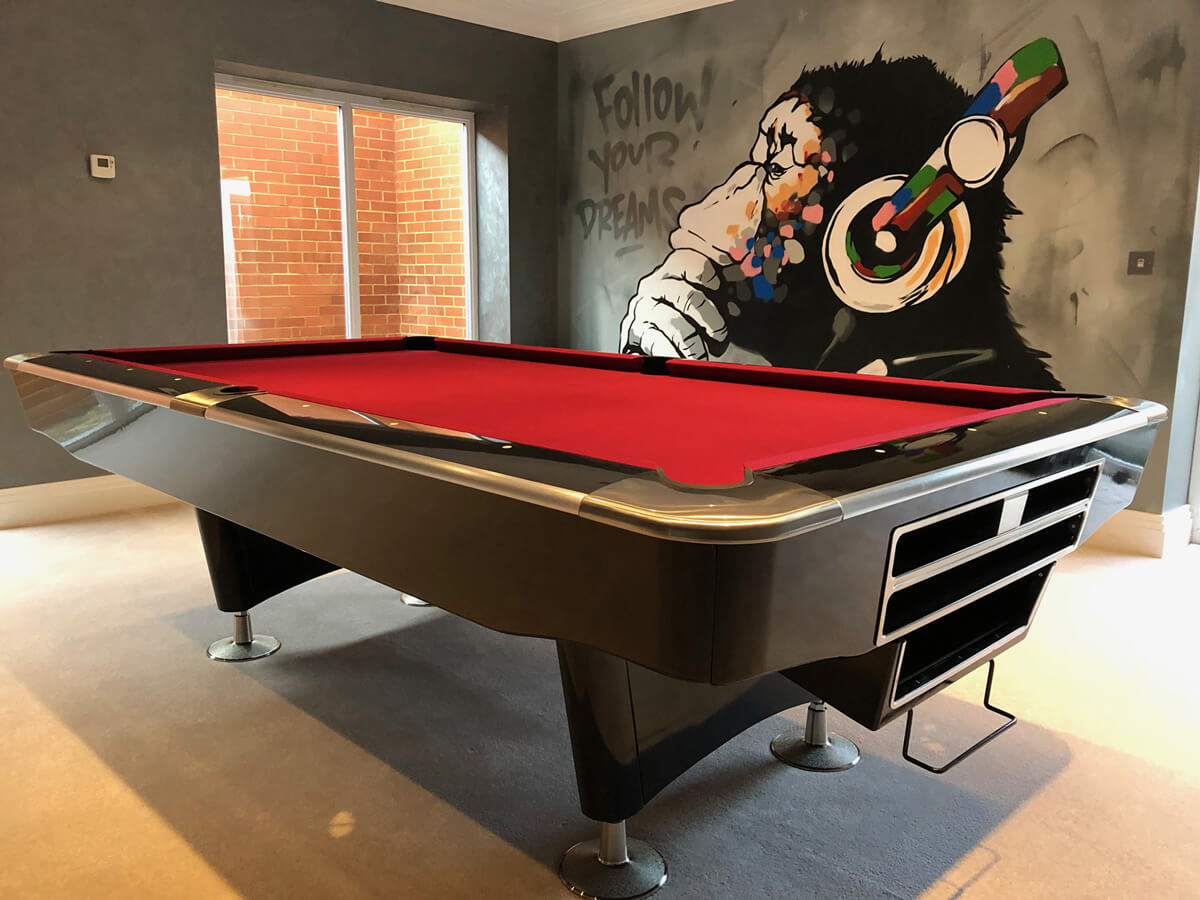 8FT and 9 FT Slate American Styled Billiards Table