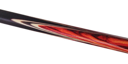 The splice on the Maverick pool cue.