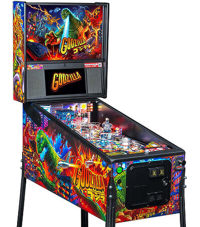 The Godzilla Pro Pinball Machine.