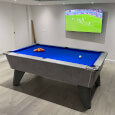 What's the difference between MDF & slate bed pool tables?
