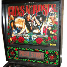 Guns N Roses - Backglass