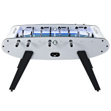 Side view of the Aurora White with LEDs illuminated