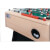 The ball return port on the F-20 football table