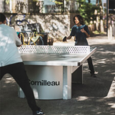 The Campus Static Outdoor Table Tennis Table by Cornilleau