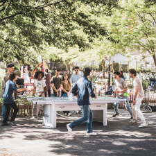 The Campus Static Outdoor Table Tennis Table by Cornilleau
