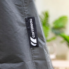 The Cornilleau Premium Polyester Table Tennis Table Cover.