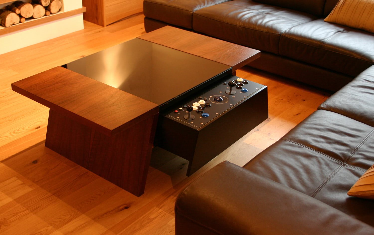 Double 7 Contemporary Arcade Coffee Table | Liberty Games