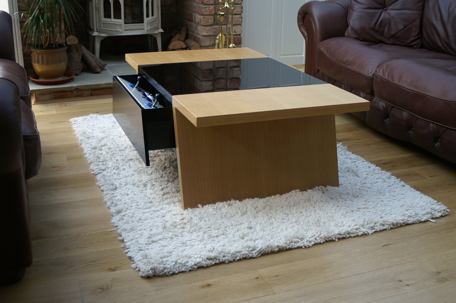 Double 7 Contemporary Arcade Coffee Table Liberty Games