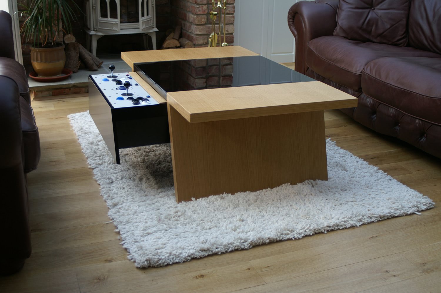 Double 7 Contemporary Arcade Coffee Table Liberty Games