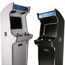 The Apex Arcades in White and Black