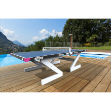 The Butterfly Ultimate Outdoor Table Tennis Table in Blue
