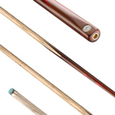 The Peradon Crown 58 Inches Two Piece Snooker Cue.