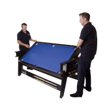 The 6ft Multi Games table rotating