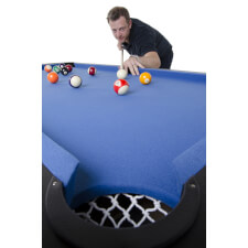 The 6ft Multi Games pool table in action