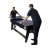 The Tennis Top being lifted onto the multi games table