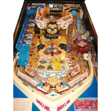 Popeye Pinball - Playfield
