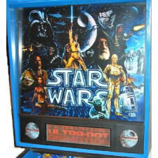 Star Wars Pinball - Backglass