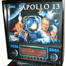 Apollo 13 Pinball - Backglass