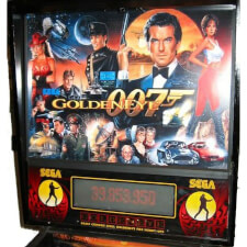 Goldeneye Pinball - Backglass