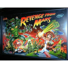 Revenge From Mars Pinball - Backglass