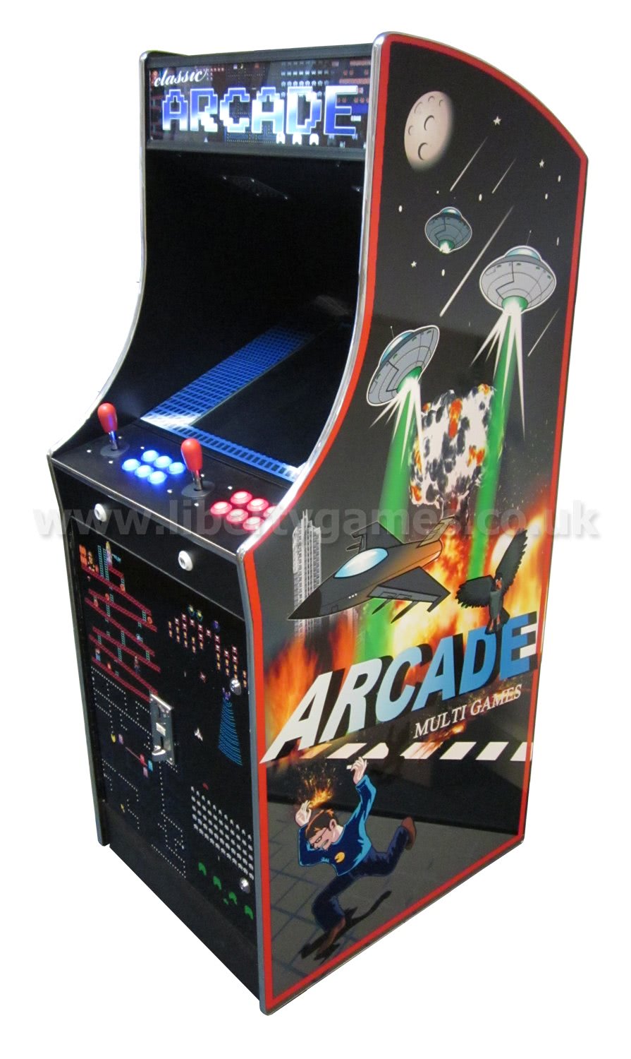 Frontier Customisable Arcade Machine Liberty Games
