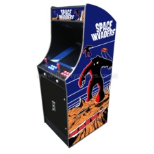 Frontier Cabinet - Space Invaders artwork