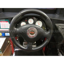 Sega Rally 2 - Twin Sit Down Arcade Steering Wheel