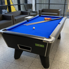 The Supreme Winner installed in a common room.
