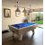 The Supreme Winner Pool Table With Royal Blue Elite Pro Cloth Installed By Liberty Games.
