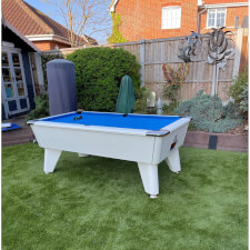 The Outback outdoor pool table.