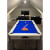 The Fusion pool table installed.