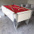 An Atlantic pool table in white.