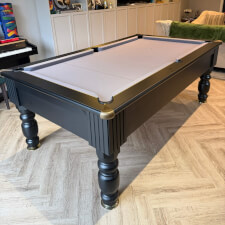 The Monaco in Black with Grey cloth.