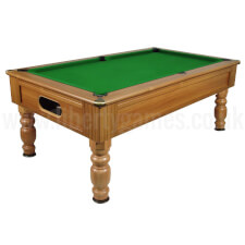 Monaco Pool Table in Walnut Finish