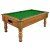 Monaco Pool Table in Walnut Finish