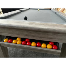The ball drawer on the Classic Diner.