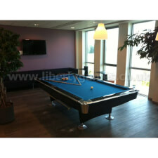 Black Finish and Blue Cloth