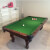 Napoleon Cherrywood Slate Bed Pool Table In A Room