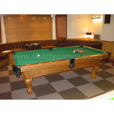 Napoleon Oak Slate Bed Pool Table