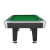 The Buffalo Outrage III American Pool Table From Front.