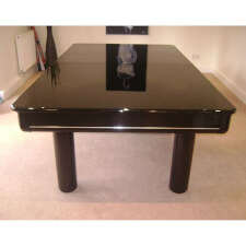 Longoni Elegant Black Gloss Pool Table