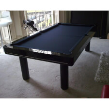 Longoni Elegant - Black Gloss with custom Black Cloth