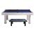 Elegant Pool Dining Table - In Black or White Finish