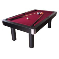 Red Devil - Longoni Pool Dining Table